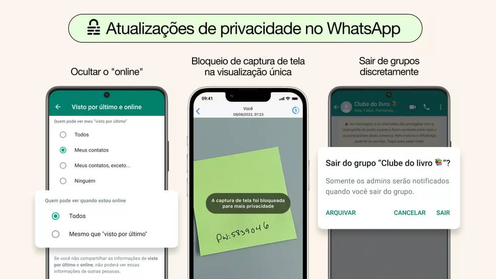 WhatsApp anuncia novas atualizações