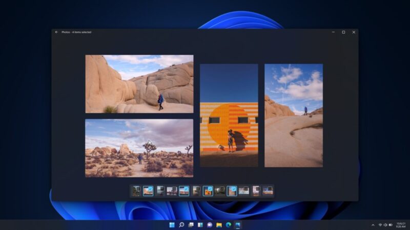 Microsoft testa novo visual para app de fotos do Windows 11